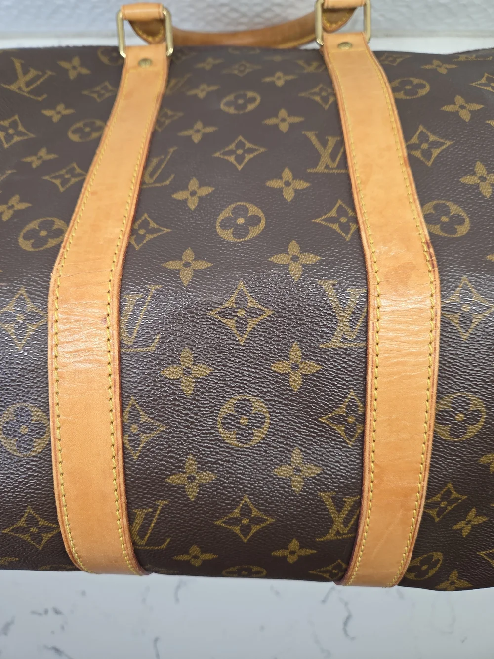 Louis Vuitton Keepall 45 Monogram Duffle Bag ✨ Very Good Cond w/ Accessories!